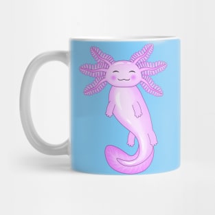 Cute Pink Axolotl Mug